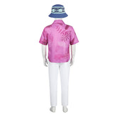 Kids Children Zootopia 2 Nick Pink Shirt Set Outfits Cosplay Costume